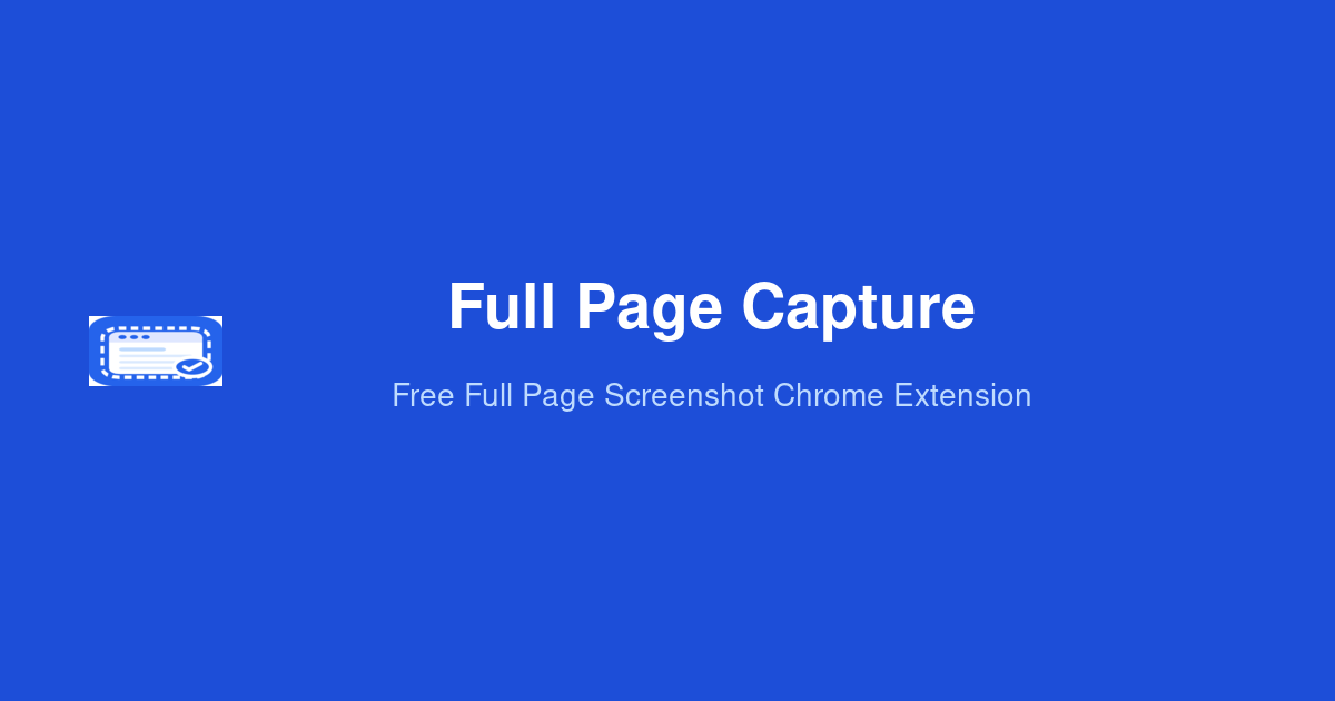 How to Take a Full Page Screenshot in Chrome | Full Page Capture